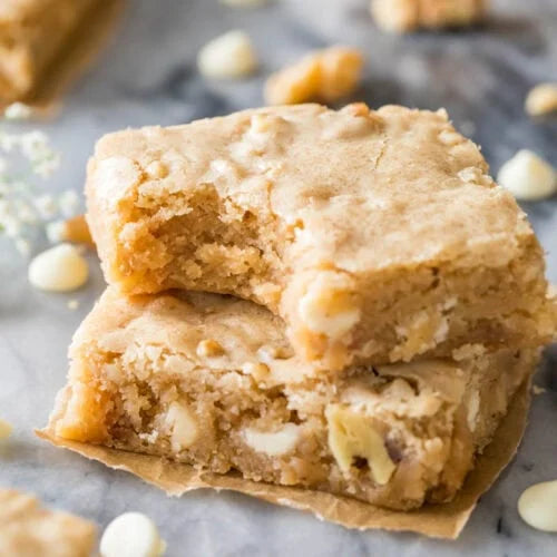 Coconut Sugar Blondies