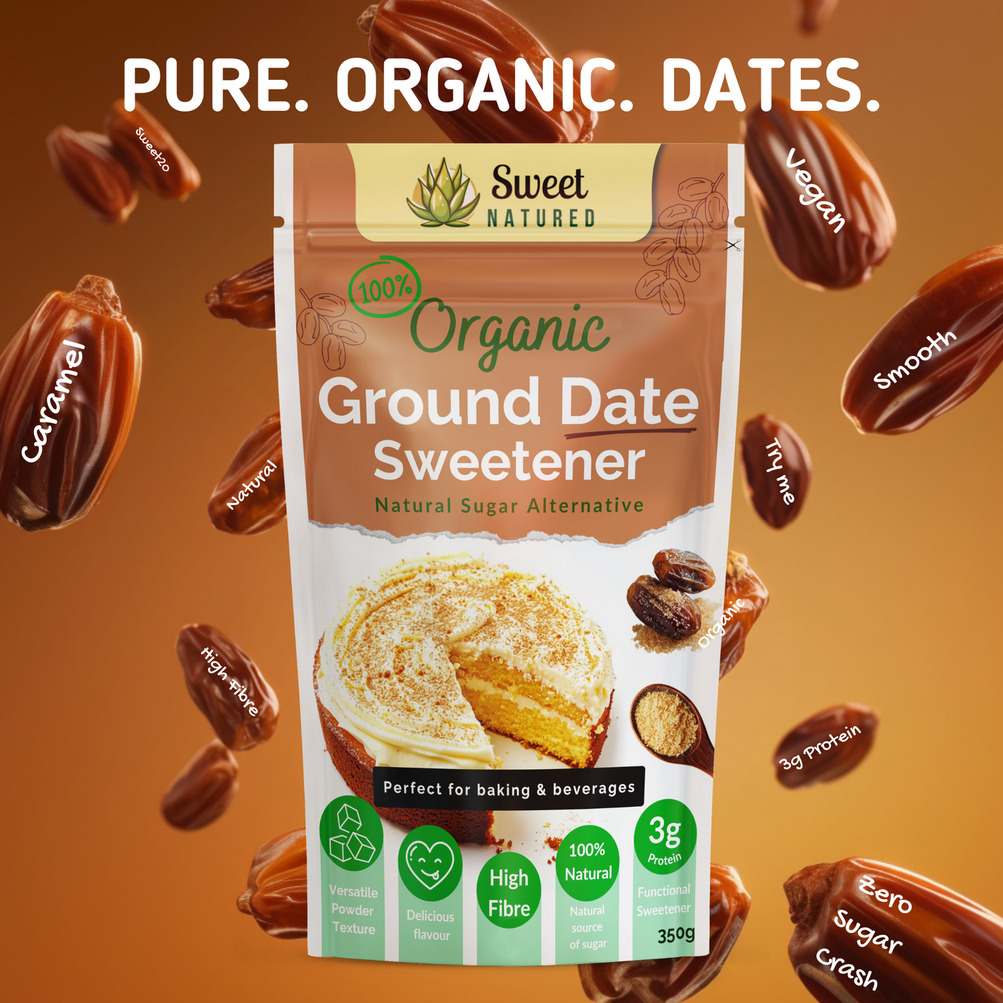 Organic Ground Date Sweetener