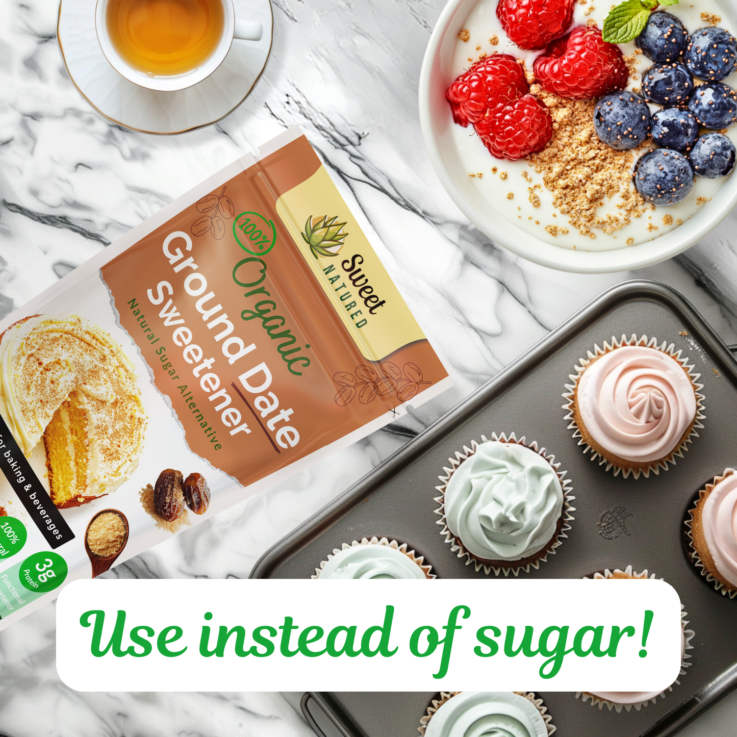 Organic Ground Date Sweetener