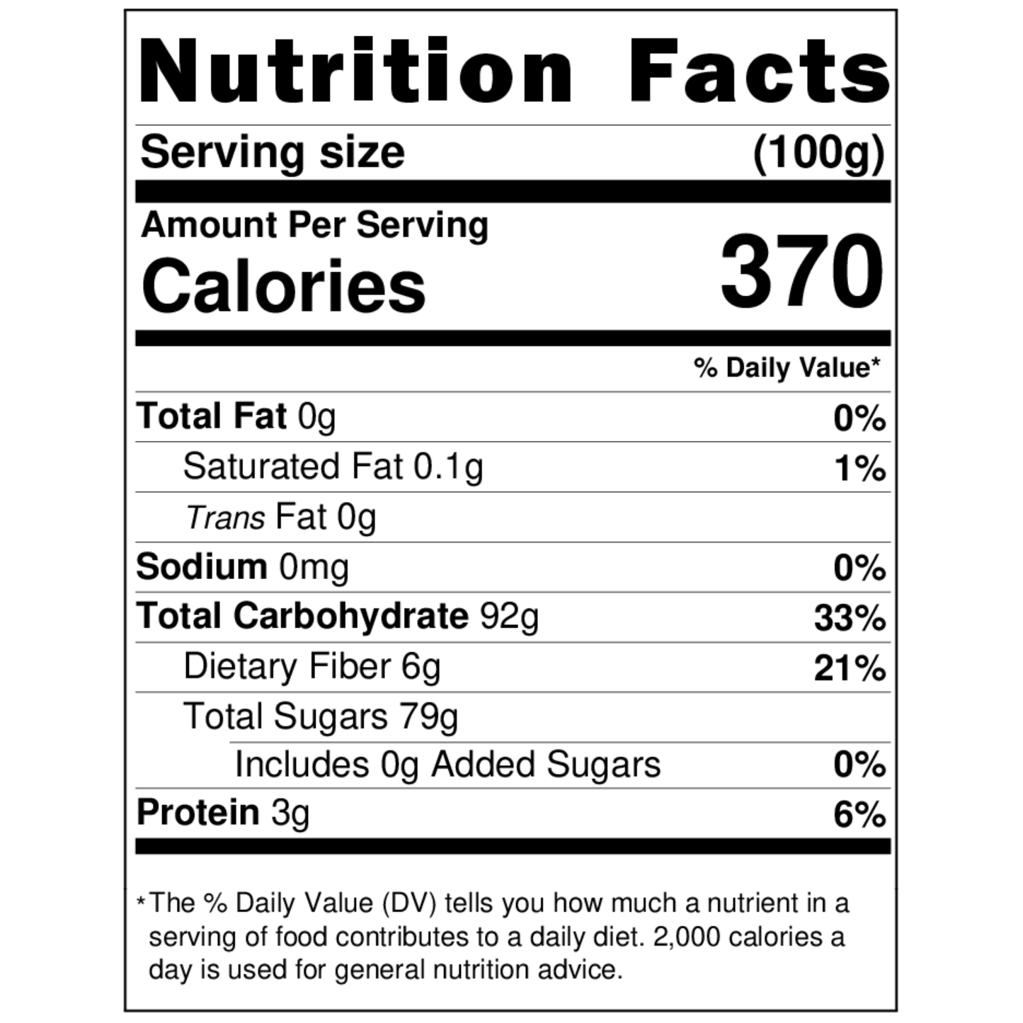 Organic Ground Date Sweetener
